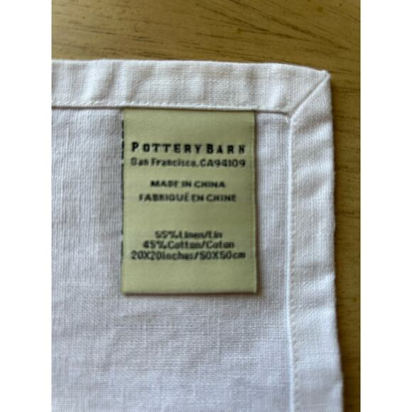 5 Pottery Barn Playa Sea Life Napkins Octopus Crab Puffer Fish 20 " Linen Beach - Picture 4 of 11